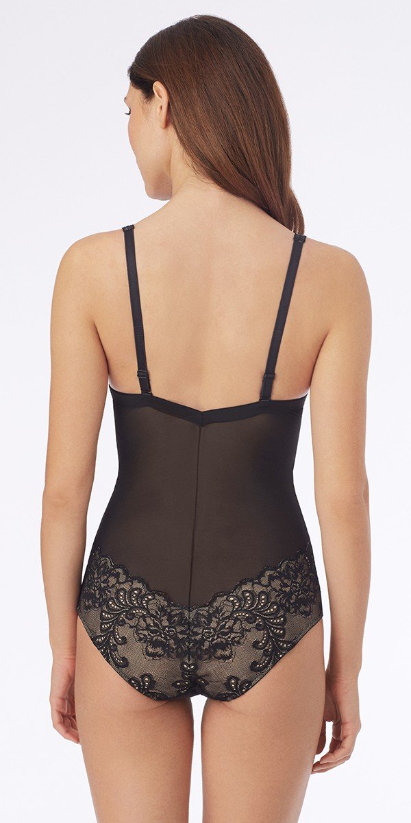 Sophia Lace Bodysuit - Black