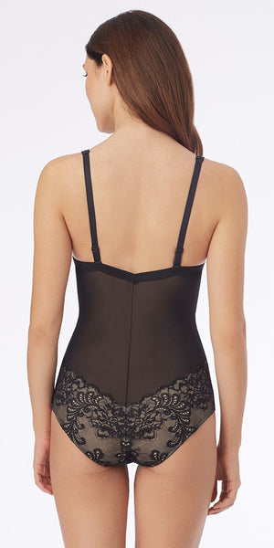 Sophia Lace Bodysuit - Black
