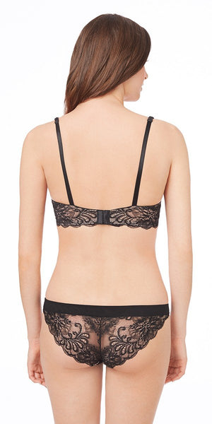 Sophia Lace Bra - Black