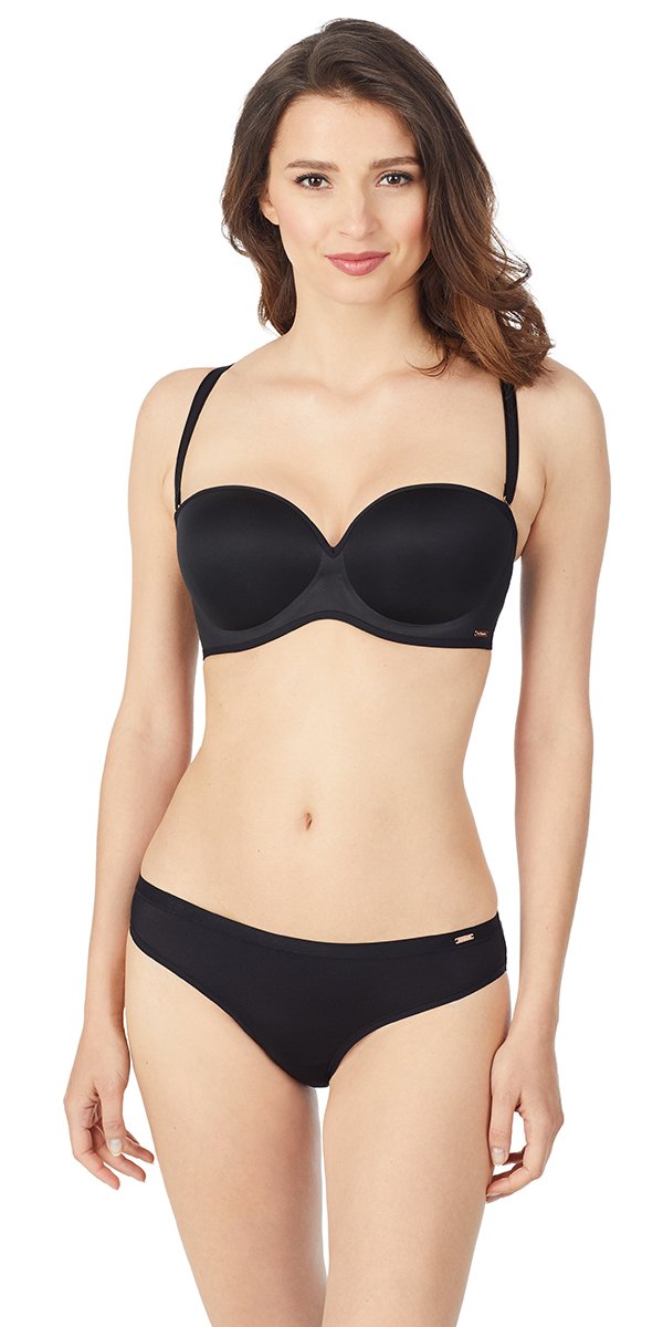 Clean Lines Strapless Bra - Black