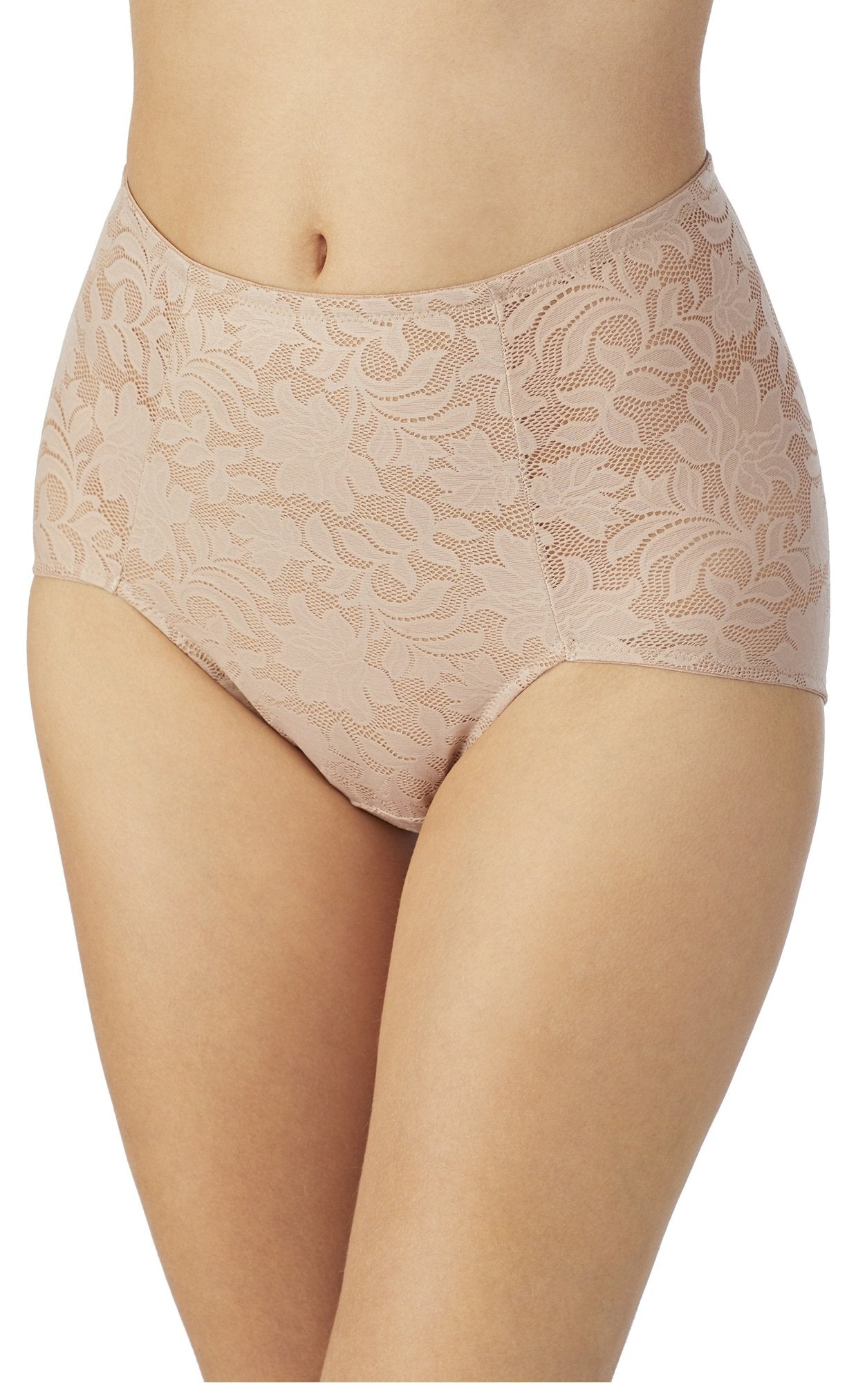 Lace Comfort Brief - Natural