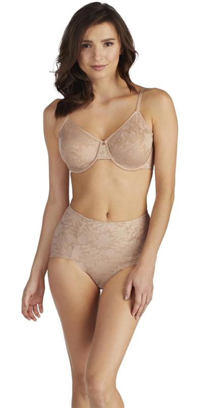 Lace Comfort Unlined Bra - Natural