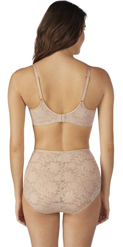 Lace Comfort Unlined Bra - Natural