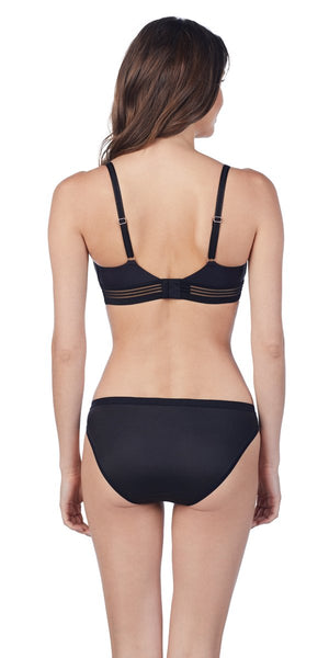 Second Skin Wireless Bra - Black