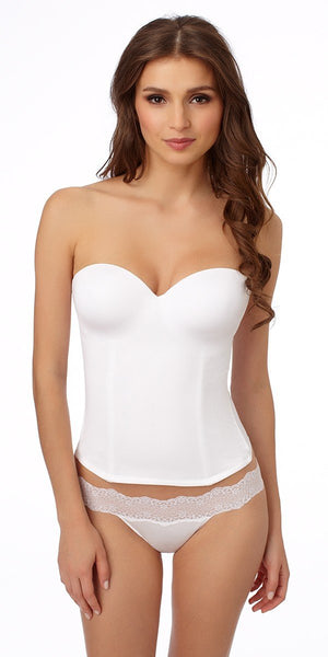 Bridal Seduction Bustier - White