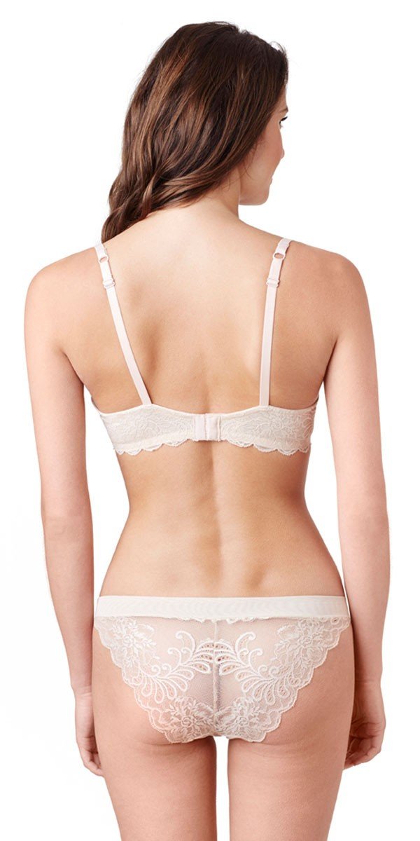 Sophia Lace T-Shirt Bra - Almond