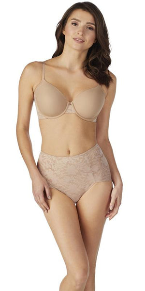 Lace Comfort T-Shirt Bra - Natural