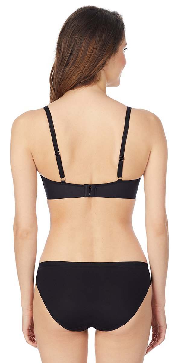 Clean Lines Unlined Bra - Black