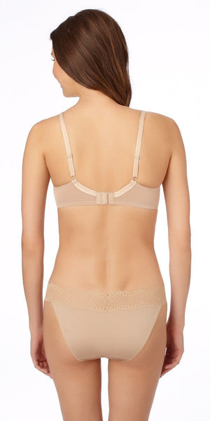 Slim Profile Minimizer Bra - Natural
