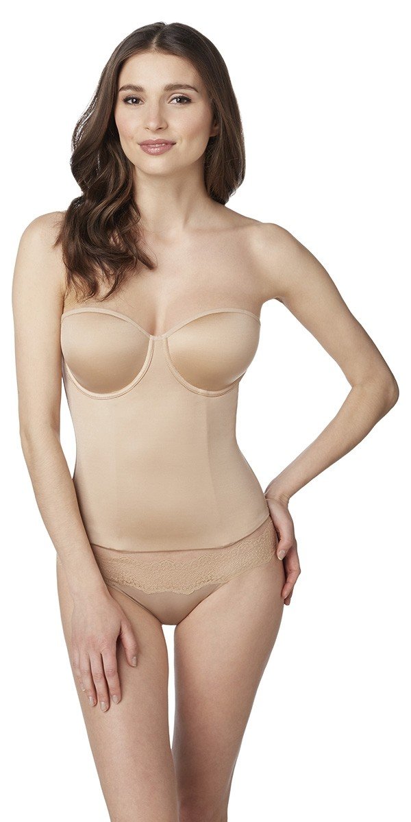 Soiree Longline Bustier - Natural